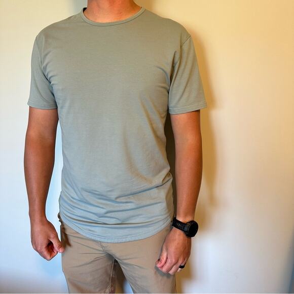 Bylt Basics Green Lux Short Sleeve Tee Medium - Picture 5 of 11